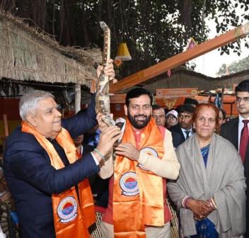 VP Dhankhar Celebrates Haryana’s Heritage at Gita Jayanti”