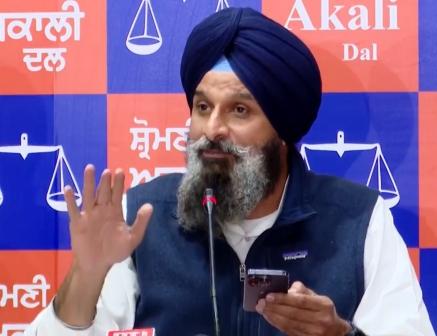 Majithia Asks Punjab Police Why SP Harpal Randhawa Met Militant