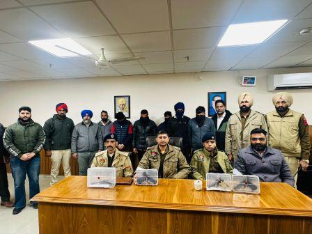 Tarn Taran Police Thwart Major Gang Plot