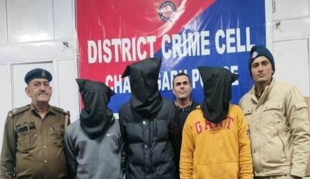 Chandigarh DCC Arrests Snatcher Gang and Vehicle Thief