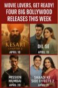 Don’t Miss These 4 Major Bollywood Films Releasing Soon