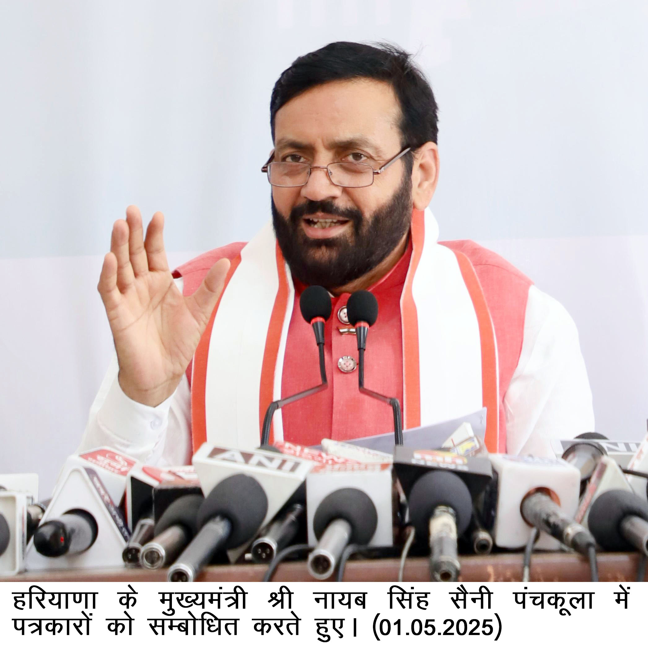 नायब सैनी ने भगवंत मान को दी सलाह,”पीने के पानी पर न करें राजनीति