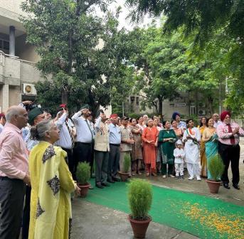 79th Independence Day Celebrated at Rajeev Vihar  Society